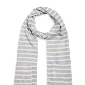 NWT Jocelyn Sequin Striped Scarf
